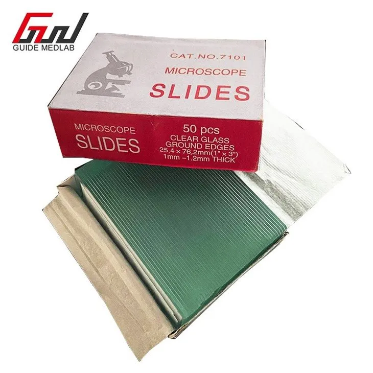 blank microscope slides