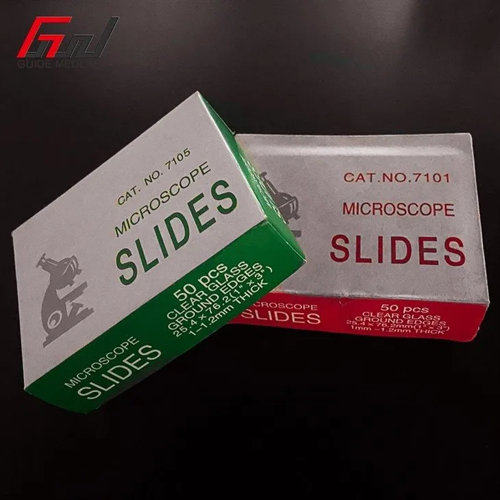 frosted microscope slides