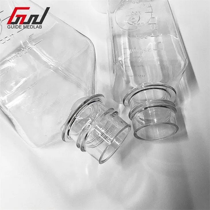 PETG blood culture bottles