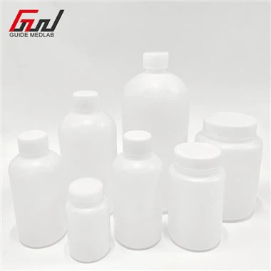 Labor-Kunststoff-Reagenzflasche